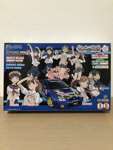 痛車　とある科学の超電磁砲　SUBARU スバル　インプレッサ　WRX STI 03 プラモデル 1/24 フジミ アオシマ タミヤ　ハセガワ　デコ車