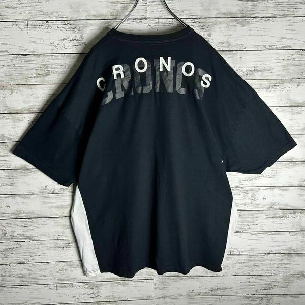 クロノス Tシャツ XXXLサイズ ブラック バックプリント　センターロゴ