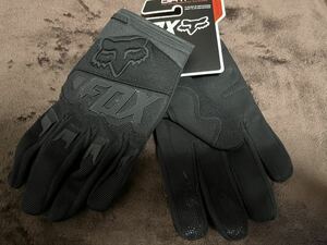 XL【最安値】ブラック 黒×黒 FOX RACING フォックス グローブ手袋 ダートパウ バイク モトクロス オフロード MX レーシング MTB春 夏 秋