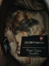 Gottmannゴットマン　ハンチング　ウール　ピュアニューウール　PURE NEW WOOL　西ドイツ製　mutzen _画像5