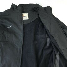 NIKE total90/トータル90☆上下セットアップ/シャカシャカジャージ【メンズL/黒/black】ウインドブレーカー/サッカー/jacket/pants◇mBH548_画像4