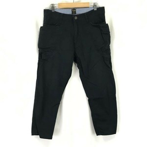 ビームス/BEAMS★注目ポケット/クロップドパンツ【メンズM/股下62cm/紺/navy】Pants/Trouser◆pBH545