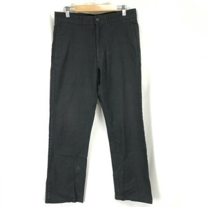 アディダス/adidas GOLF☆スラックス/ゴルフパンツ【メンズW79/股下76cm/黒/black】Pants/Trouser◇cBH537