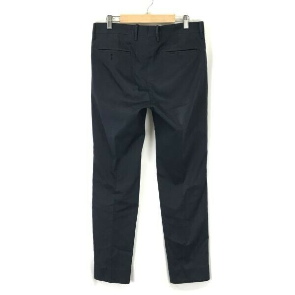 日本製☆エディフィス/EDIFICE☆テーパードパンツ/スラックス【46/メンズM/股下75cm/暗めの紺/navy】Pants/Trousers◇zBH502