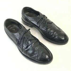 90s?★トッズ/TOD'S★本革/ウイングチップ【26.5-27.0/Mens size -8/黒/BLACK】ビジネス/dress shoes/wing tip◇bi-107