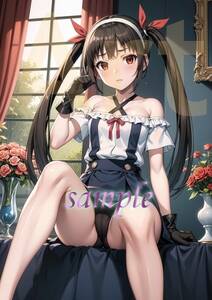 ★化物語：八九寺真宵【SSPD19T16】★A4ポスター 同人 特殊印刷 イラスト オリジナル 美少女 sexy セクシーアート 物語シリーズ