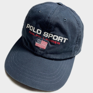 USA製! POLO SPORT ロゴ LOGO FLAG VINTAGE MADE IN USA ポロスポーツ VINTAGE 90'S 90年代 POLO Ralph Lauren ポロラルフローレン RRL 着