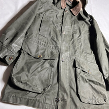 希少C40! 90's バブアー エンデュランス ENDURANCE BARBOUR 英国製 ENGLAND VENTILE ベンタイル レア フード付 人気サイズ 着 オイルド OIL_画像6