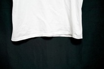 agnes b アニエスベー フロント ロゴ Tシャツ ホワイト コットン100% T2サイズ_画像4