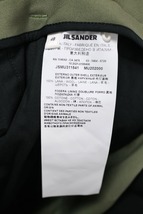 JIL SANDER ジルサンダー カーゴ ショートパンツ ウール100% サイズ48 オリーブグリーン JSMU311541_画像8