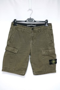 STONE ISLAND ストーン アイランド カーゴ ショートパンツ TYPE SL W31サイズ カーキ