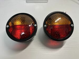  Mitsubishi Jeep tail lamp pair trailer Jimny unused goods * all-purpose retro custom 