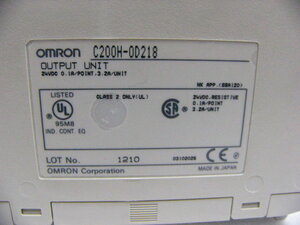 ★動作保証美品★ OMRON PLC 出力装置 C200H-OD218 複数有