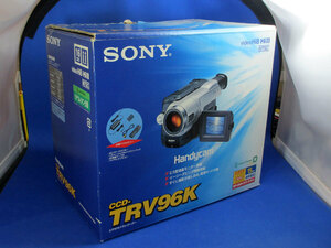 安心10日保証 SONY CCD-TRV96 Hi8/8ミリビデオカメラ 2002年 美品 元箱+付属品完備 8ミリビデオテープのダビングすぐできます