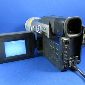 安心10日保証 SONY CCD-TRV86 完動品 Hi8/8ミリビデオカメラ 付属品付き 8ミリビデオテープのダビングすぐできますの画像7