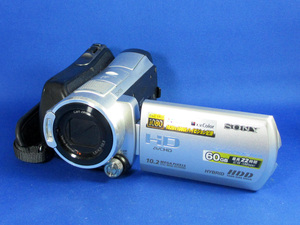 SONY HDR-SR11 フルハイビジョンビデオカメラ 通電確認 ジャンク HDD 60GB