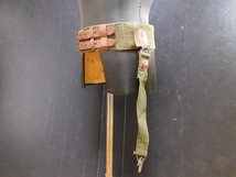 大戦末期 陸軍 将校 軍刀 略刀帯 ベルト 帯革 未使用品 装備 軍装 Japanese Army officer equipment at the end of the WW2_画像1