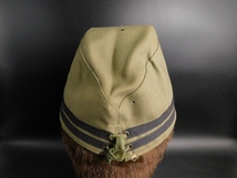 大戦末期 旧日本軍 海軍 三種士官帽 略帽 当時物 オリジナル 将校 軍装 Japanese Navy officer cap from the end of the WW2_画像3