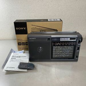 c*★中古品　SONY FM/ラジオ NIKKEI/MW 3バンドポータブルラジオ ICF-EX5MK2 ★