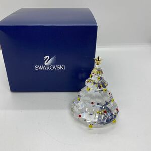 c*★中古品　スワロフスキー Swarovski クリスマスツリー　置物 飾り物 インテリア ★