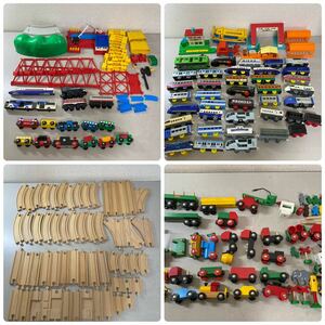 b*★中古品　TOMY プラレール 電車 新幹線 車両　BRIO 車 木製レール おもちゃ 大量セット まとめ売り★