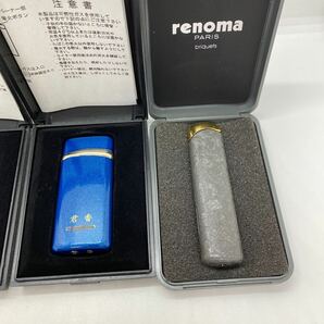 a*★中古品 ライター まとめて9点セット ダンヒル CROWN renoma 他 オイル ガスライター 喫煙具 ★の画像3