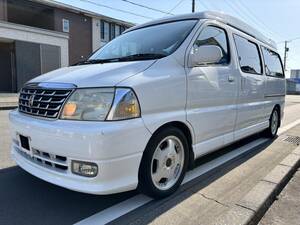  Toyota Grand Hiace машина для кемпинга 3400cc VCH22K салон роскошный 