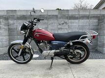 配送のみ! 売り切りセール YB125SP 実働 書付 レア 通勤 通学 　GN125　YBR125　CBR125R　KDX125SR　KLX125　ジェベル125　YX125_画像2