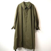 40s French Army Motorcycle Coat vintage ヴィンテージ M-35 フランス軍 モーターサイクル コート M-47 ミリタリー マルジェラ モッズ 50s_画像1