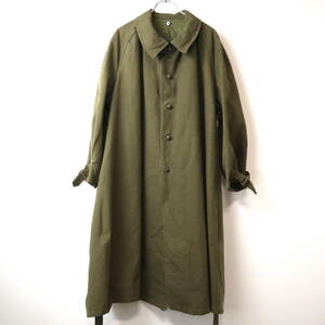 40s French Army Motorcycle Coat vintage ヴィンテージ M-35 フランス軍 モーターサイクル コート M-47 ミリタリー マルジェラ モッズ 50s