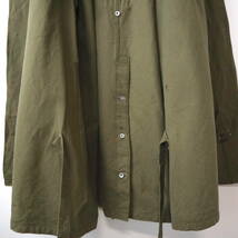 40s French Army Motorcycle Coat vintage ヴィンテージ M-35 フランス軍 モーターサイクル コート M-47 ミリタリー マルジェラ モッズ 50s_画像8