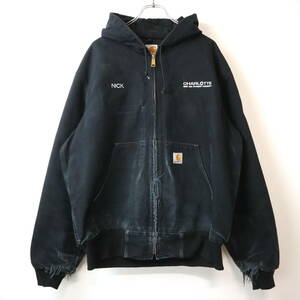 ボロ 雰囲気系 Carhartt アクティブ ジャケット vintage ヴィンテージ ブラック 野村訓市 カーハート active Detroit モスグリーン 80s 90s