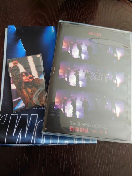 FIRST one man show We All Gifted. DVD 　布ポスター　フォトカード付き