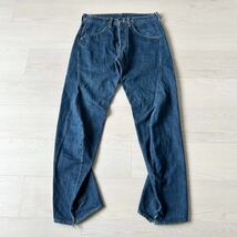 スペイン製 LEVI'S RED リーバイスレッド 1st STANDARD 立体裁断 デニム パンツ 30 2003 インディゴ スタンダード ジーンズ ヴィンテージ_画像2