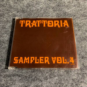 【激レア!!】 TRATTORIA / SAMPLER VOL.4 【サンプラーCD】 トラットリア レーベル コーネリアス 小山田圭吾 CORNELIUS 