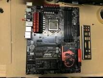 ★中古品 BIOS確認 MSI Z87-GD65 GAMING IOパネル付属 LGA1150 ★_画像1