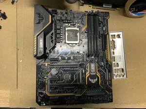 ★中古品 BIOS確認 ASUS TUF Z370-PLUS GAMING ATXマザーボード IOパネル付属 ★