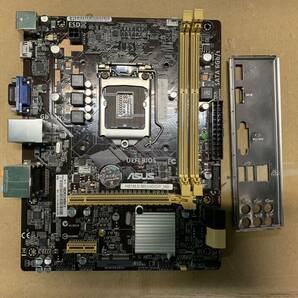 ★中古品 BIOS確認ASUS H81M-E/M51AD/DP_MB マザーボード IOパネル付属 ★の画像1