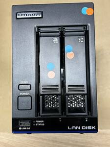 ★中古品 I・O DATA LAN DISK 本体のみ HDL2-X4 初期化した 電源ケーブル付き★