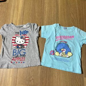 H&M Tシャツ　キティちゃん　タキシードサム