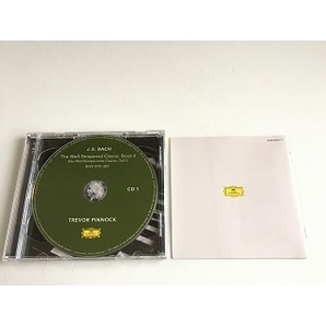 CD「J.S.バッハ 平均律クラヴィーア曲集 第2巻 TREVOR PINNOCK/トレヴァー・ピノック」輸入盤・2枚組・美品・ジャケ盤面新品同様の画像3