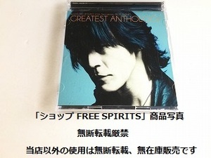 氷室京介 CD「25th Anniversary BEST ALUBM GREATEST ANTHOLOGY」通常盤ベスト/2枚組/ジャケ盤面美品/BOOWY