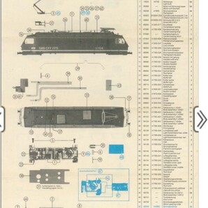 スイス SBB CFF FFS ROCO 機関車 RE4/4 DC 1両 + ROCO 無蓋車5両 のセットです。 HOゲージの画像8