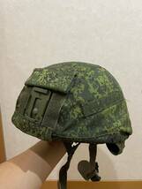 6B47 ロシア軍 ヘルメット ミリタリー カバー付き_画像6