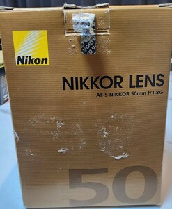 ニコン Nikon 単焦点レンズ AF-S NIKKOR 50mm f/1.8G【中古】