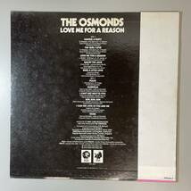 25524★美盤 The Osmonds/Love Me For A Reason ※帯付_画像2