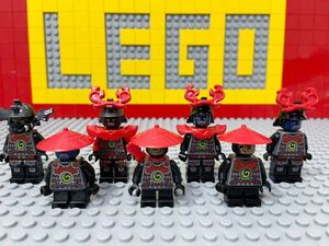 ☆ニンジャゴー☆ レゴ　ミニフィグ　兵士　ワルワルサムライ　ストーン兵士　( LEGO 人形 侍 甲冑 敵　C31103