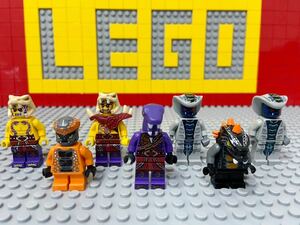 ☆ニンジャゴー☆ レゴ　ミニフィグ　ヘビヘビ族　蛇　兵士　( LEGO 人形 敵 忍者　C31107