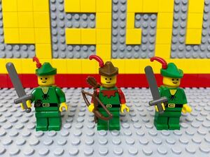 ☆フォレストマン☆ レゴ　ミニフィグ　エルクウッド　森の人　兵士　盗賊　( LEGO 人形 お城シリーズ　C32516