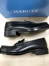 HARUTA ハルタ 6550 24.5センチ　新品　学生靴　ローファー　国産　メイドインジャパン　日本製　3E 箱付き_画像3